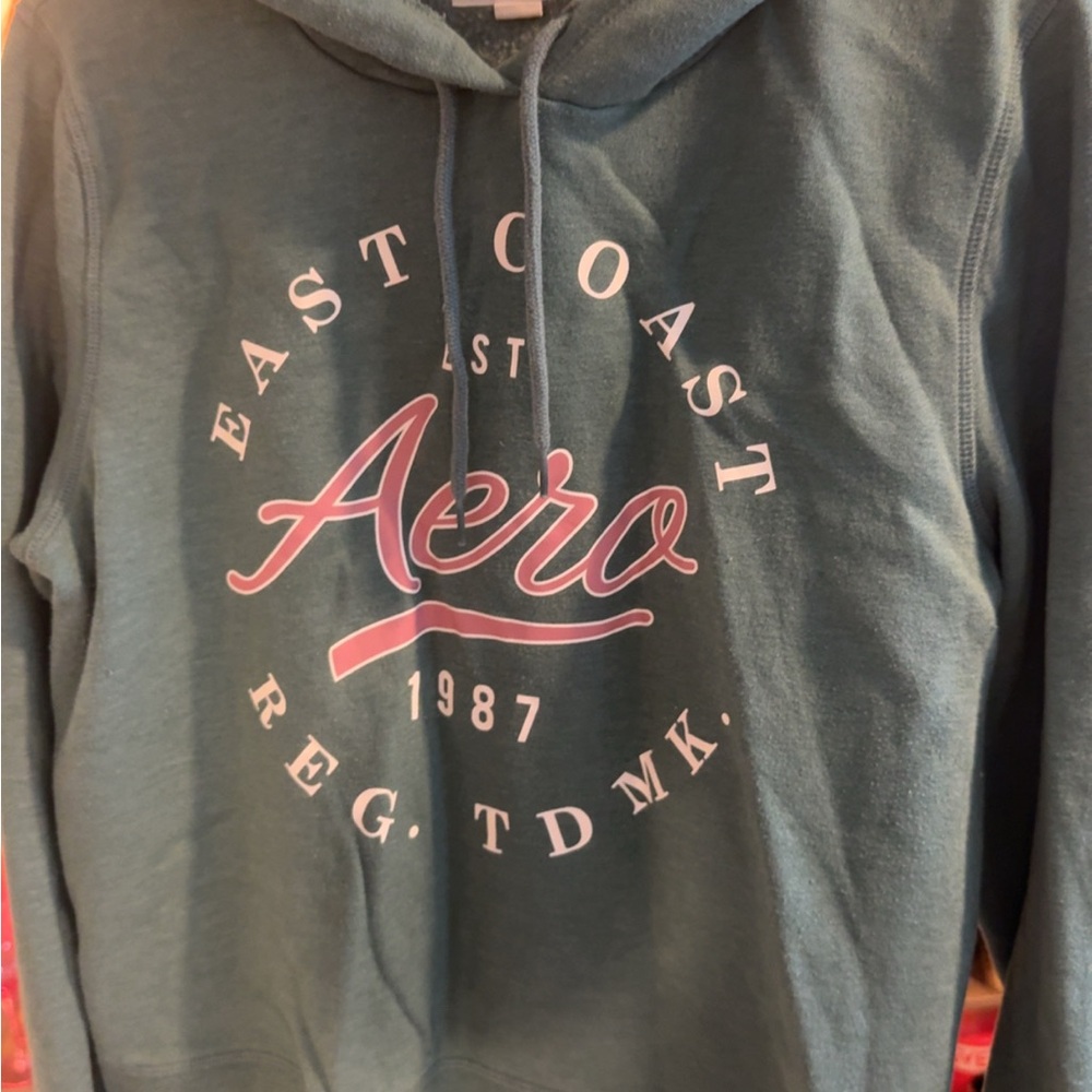 Aeropostale Teal Hoodie